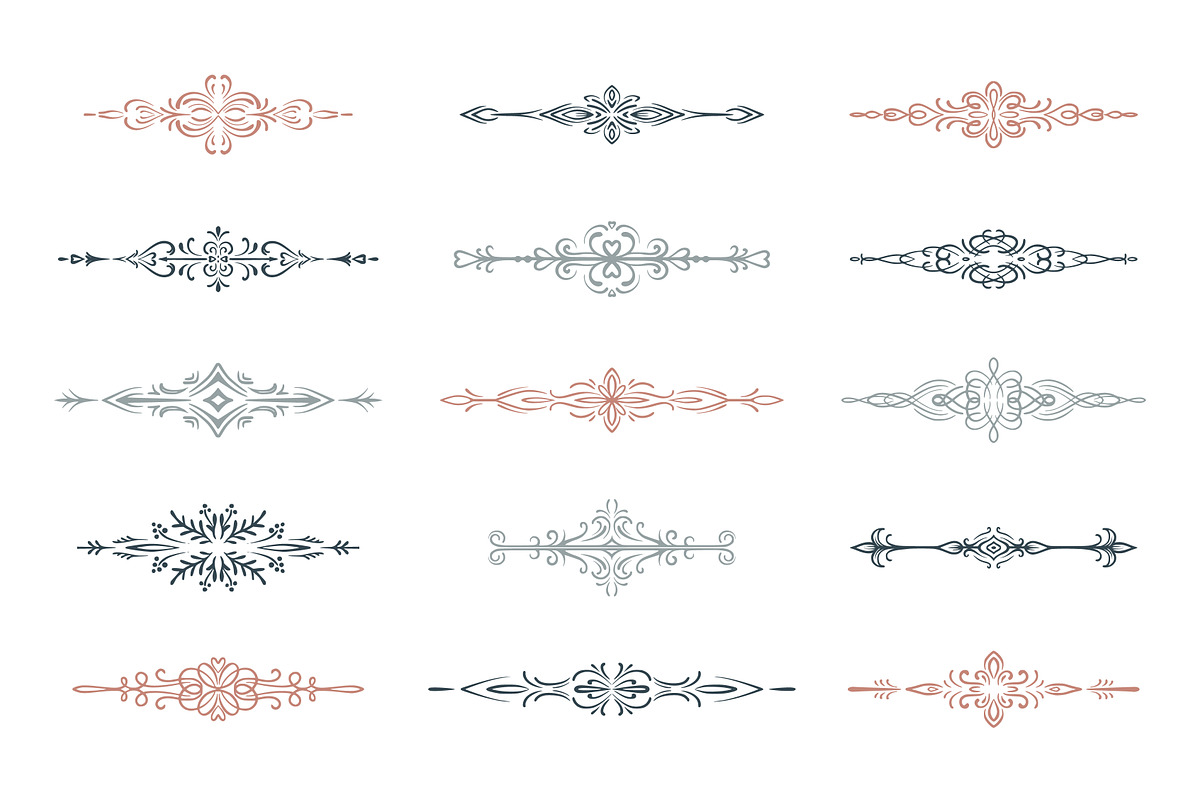 Vector Decorative Graphic Elements, an Object Graphic by Molly art (Photo 3 of 13)