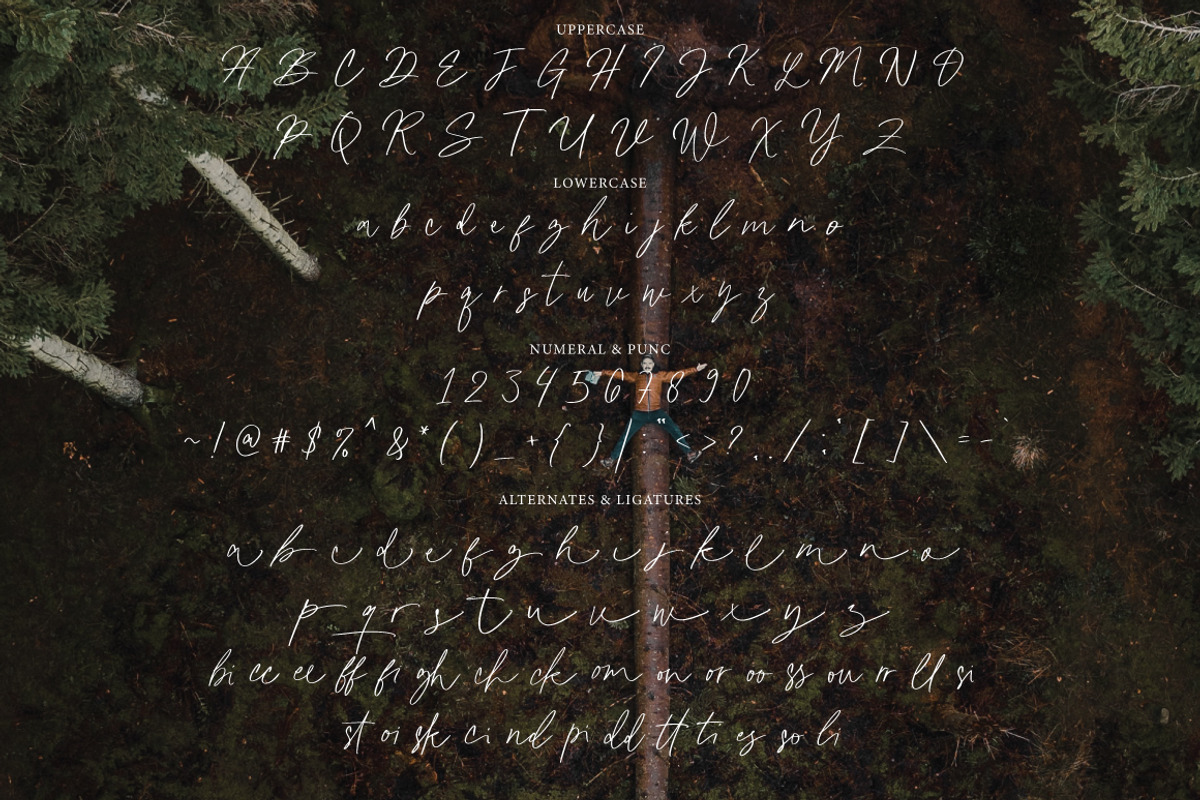 Candy Pieces - Casual Signature, a Font by tebaltipislab (Photo 9 of 11)