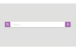 Browser search bar. Web page, an Object Illustration by the8monkey