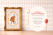 Vintage Circus Watercolor Set, a Decorative Illustration by Eva Gentle (Thumbnail 2 of 16)