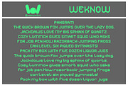 Future Mind font, a Font by weknow (Thumbnail 6 of 8)