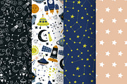 Space patterns, a Pattern Graphic by narinadraban (Thumbnail 3 of 6)