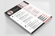 Clean & Bright CV  Resume Template, a Resume Template by graphicforest (Thumbnail 4 of 9)