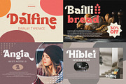 UNIQUE Serif Font Bundle, a Serif Font by Penatic Studio (Thumbnail 11 of 13)
