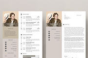 Vol.28 Resume & CV Template, a Resume Template by Hito Graphic (Thumbnail 3 of 8)