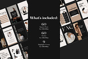 Elegant Instagram Templates | Canva, a Social Media Template by Studio DigiCraft (Thumbnail 4 of 7)