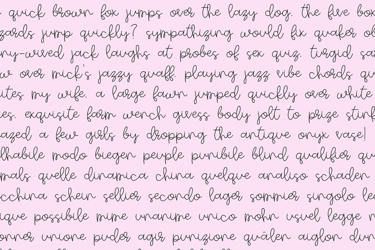 Room for Tiramisu, a Script Font by Sofia Skoog (Photo 7 of 10)
