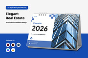 Luxury Real Estate Desk Calendar, a Stationery Template by twinstd (Thumbnail 1 of 5)