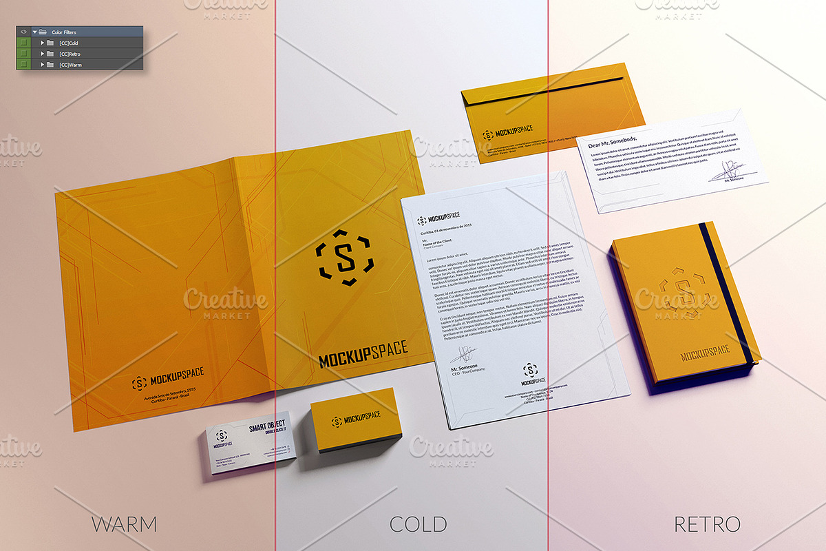 Elegant Stationery Brand Mock-Up, a Books & Magazine Mockup by MockupSpace (Photo 9 of 15)