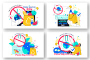 10 Plastic Bag Free Day Illustration, an Object Illustration by denayunebgt (Thumbnail 3 of 4)