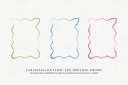 Cute Watercolor Borders & Frames, a Graphic by Design by Laney (Thumbnail 2 of 10)