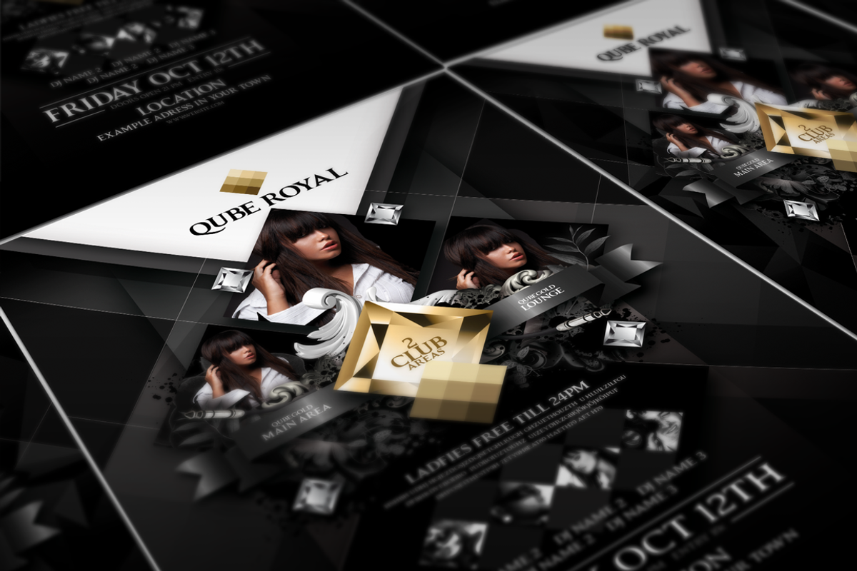 Qube Royal, a Flyer Template by aigenart (Photo 5 of 6)