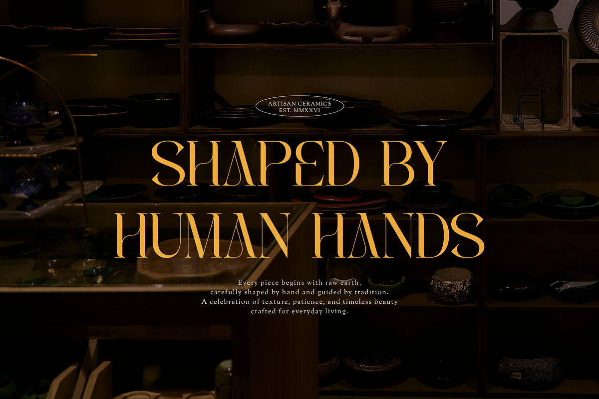 Welp Clair | Display Serif, a Serif Font by gracetype_studio (Photo 4 of 12)