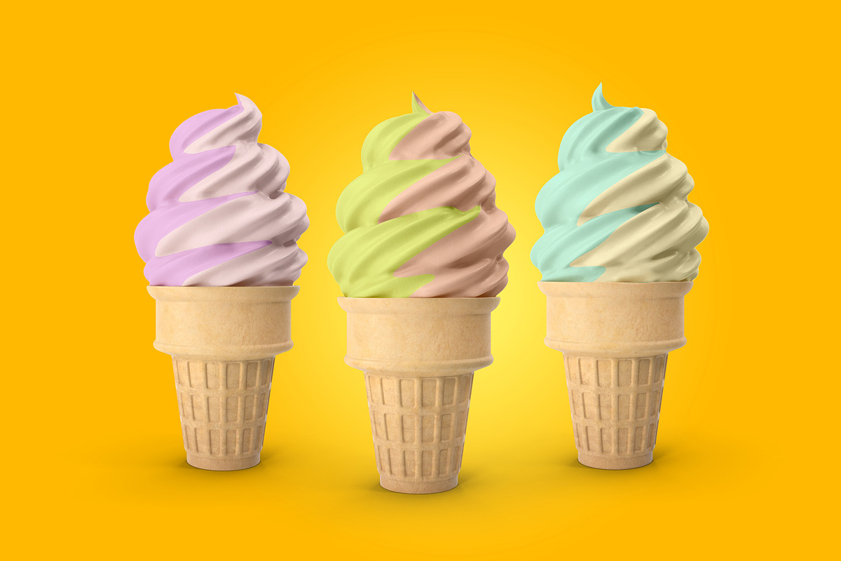 Cool set of ice cream mockups, a Product Mockup by PSD Market (Photo 6 of 13)