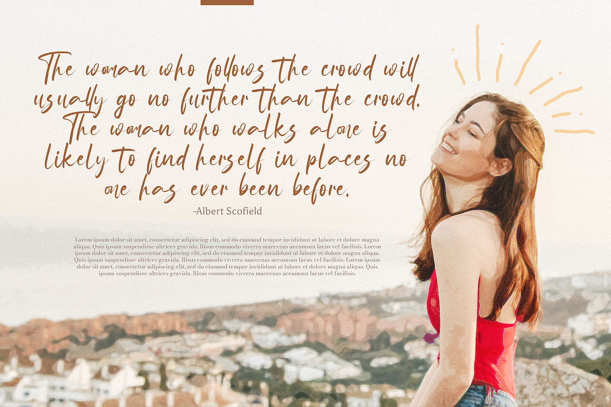 Andhika Finta - Handwritten Font, a Script Font by StringLabs (Photo 4 of 16)