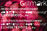 Gritmark – A Raw & Gritty Typeface, a Sans Serif Font by twentytwo media co. (Thumbnail 3 of 5)