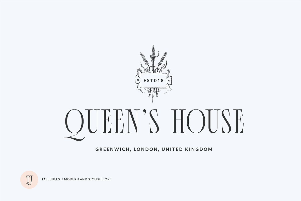 Tall Jules Modern and Stylish Font, a Serif Font by VladCristea (Photo 12 of 14)