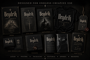 Veydrik, a Blackletter Font by Wow Magic (Thumbnail 2 of 6)