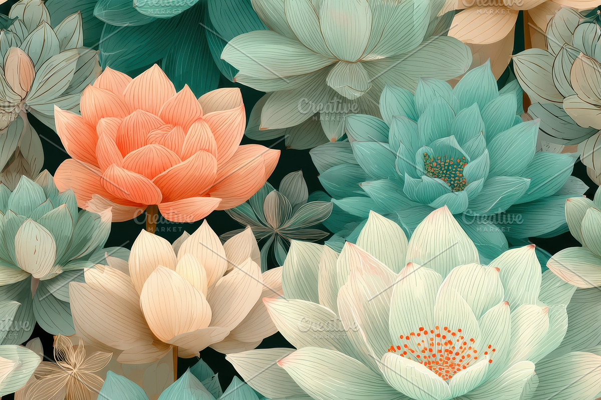 Elegant Seamless Botanical Pattern, a Pattern Graphic by Virgo Studio