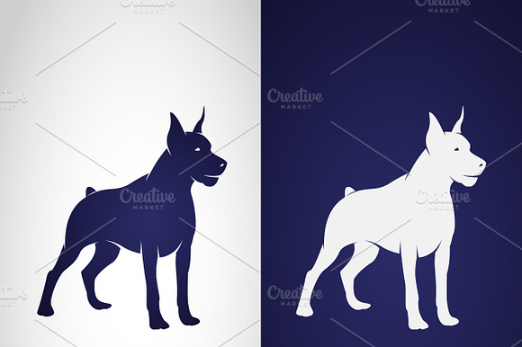 Vector Image Of An Dog Design