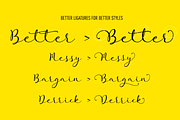 Rose of Baltimore - SALE - 70% OFF!, a Script Font by StereoType (Thumbnail 6 of 6)