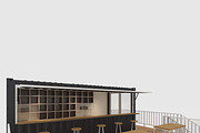3D Model Container Cafe 7, an Architecture 3D Model by SR 3D Visual (Thumbnail 13 of 24)