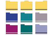 Minimalist Folder Icons, an Icon by Marmalade Moon (Thumbnail 3 of 6)