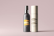 Dark Plastic Cosmetic Mockup Bundle, a Cups & Container Mockup by pmvch (Thumbnail 43 of 111)