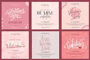 Canva instagram Valentine Template, a Social Media Template by illycreative (Thumbnail 2 of 5)