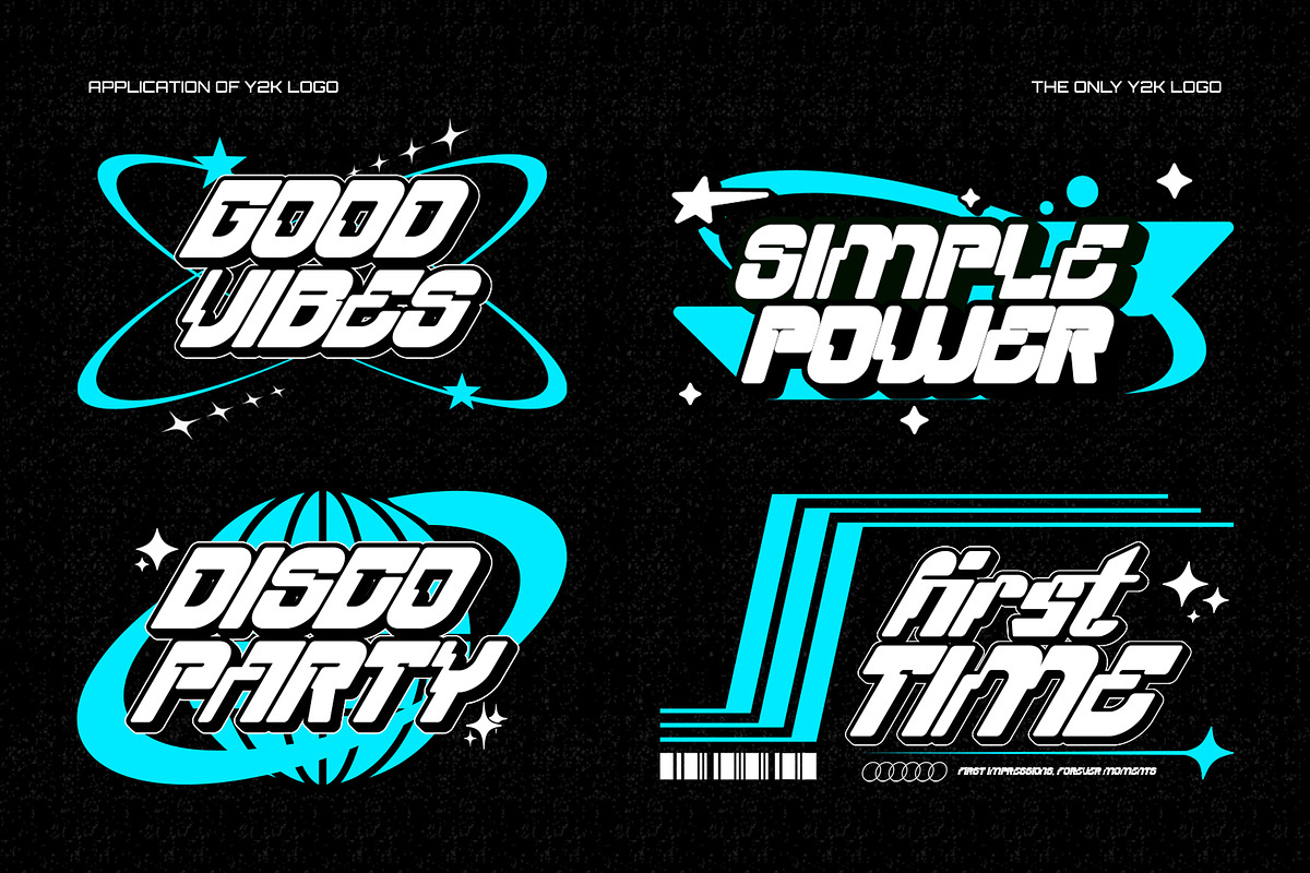 Phantom Novax Futuristic Y2k Family, a Sans Serif Font by Inviline.co (Photo 8 of 12)