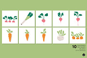 Happy Gardener AW Pattern Set, an Illustration by Andrea Liesert (Thumbnail 4 of 7)