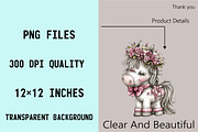 Whimsical Mother's Day Horse Clipart, an Illustration by SVGArt (Thumbnail 5 of 9)