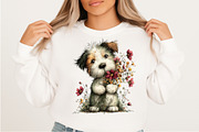 Whimsical Easter Dogs Clipart Png, an Illustration by Craft Nest (Thumbnail 7 of 11)
