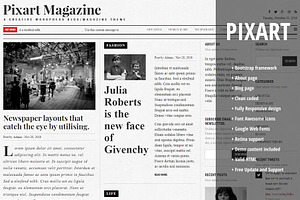 Pixart Magazine A Creative HTML