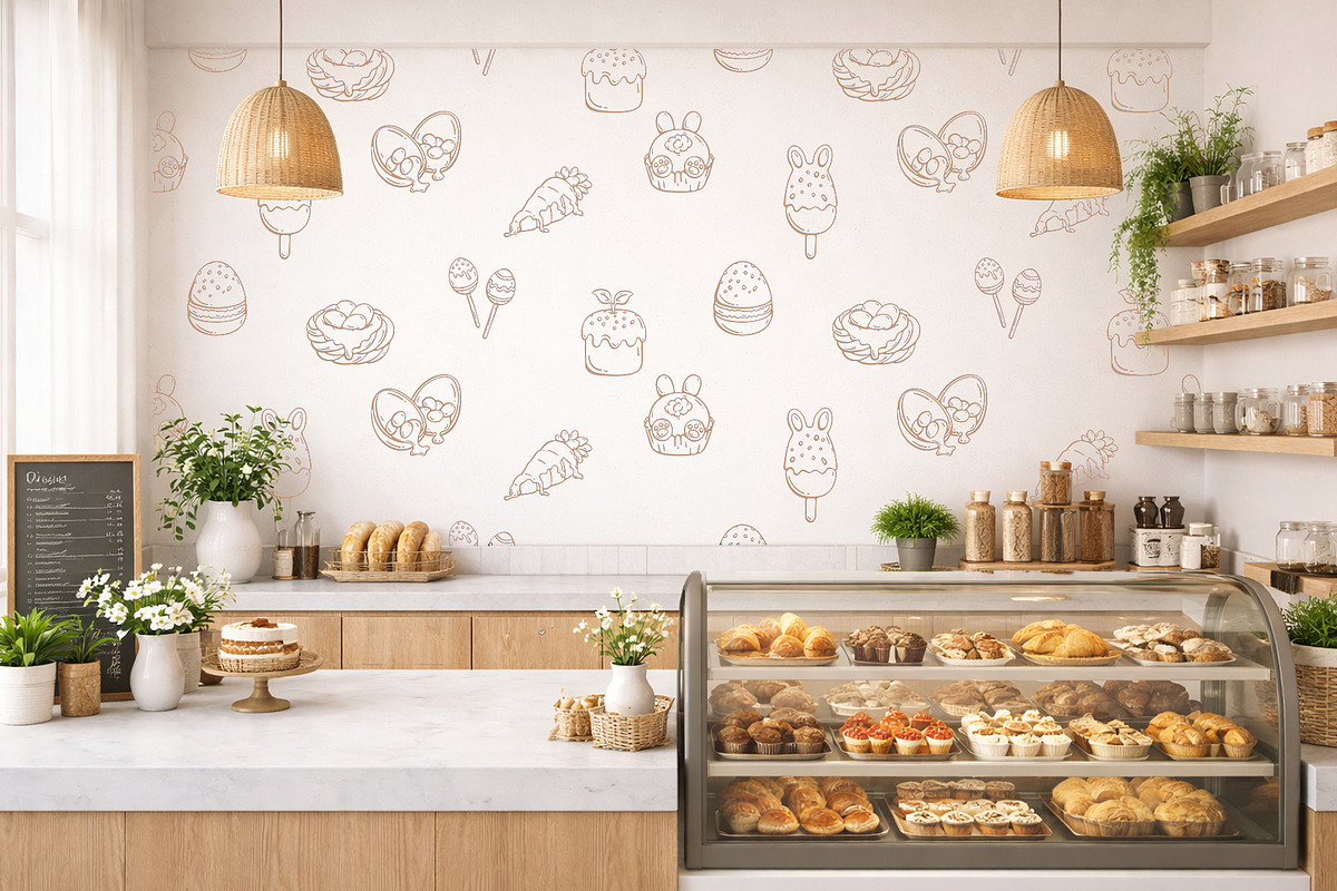 Vegan Easter & Desserts | Vector Set, an Object Graphic by Design by Irihaha (Photo 6 of 7)