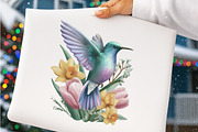 Watercolor spring flowers clipart, an Illustration by SinaCreation (Thumbnail 6 of 7)