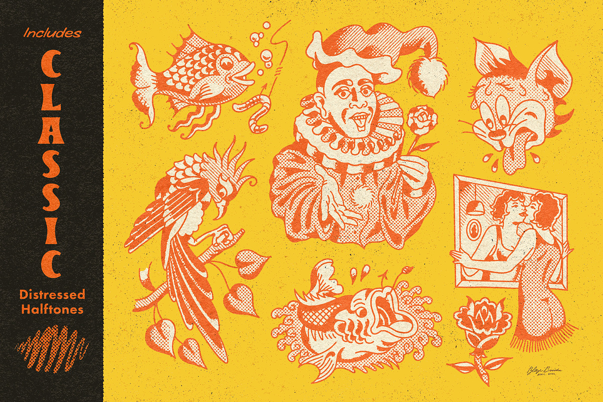 Halftone Brushes For Procreate preview 3