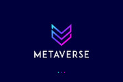 Monogram M & V Letter Tech Logo, a Branding & Logo Template by Signatoro (Thumbnail 2 of 2)