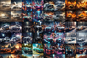 274 Cars Midjourney Prompts, a Transportation Illustration by iHemalaya (Thumbnail 5 of 6)