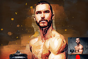 Digital Painting Photoshop Action, an Action Add-On by GorynArt (Thumbnail 15 of 17)
