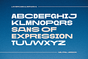 Sans of Expression, a Sans Serif Font by RedyStudio (Thumbnail 6 of 13)