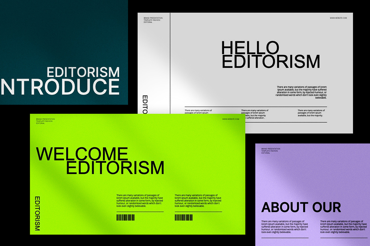 Editorism - Powerpoint Presentation, a Presentation Template by Creavora (Photo 2 of 8)