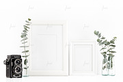 Styled Stock White Frames Mockup, a Print Template by JustLikeMyDesktop (Thumbnail 2 of 2)