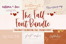 The Fall Font Bundle
