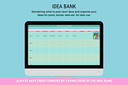 Colorful Instagram Planner, a Marketing Template by SunshineStudioBoutique (Thumbnail 5 of 9)