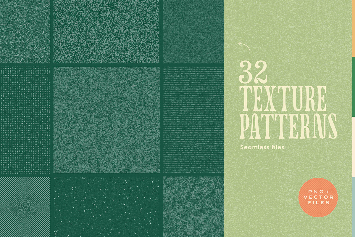 Seamless Textures—Set 01, a Texture Graphic by Basia Stryjecka (Photo 12 of 19)