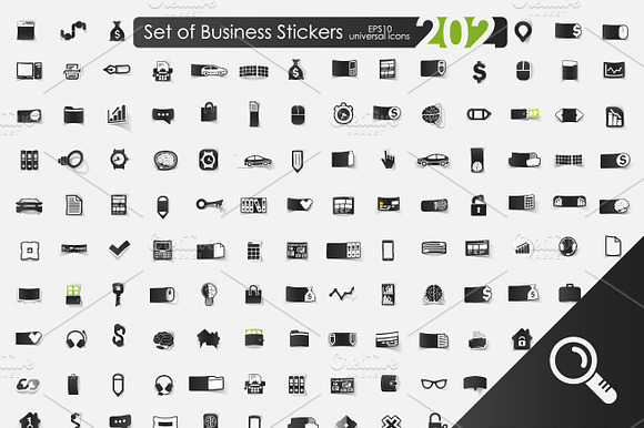 202 Business Stickers