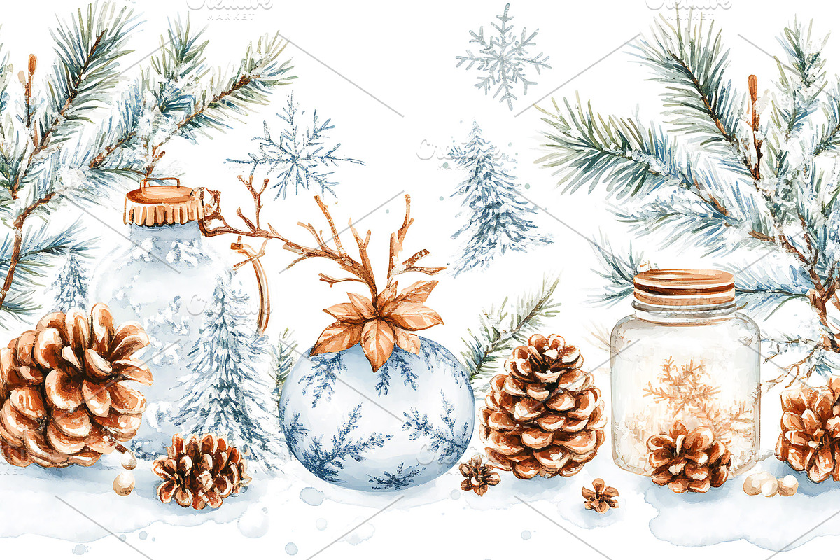 Christmas Papers Pattern Ornament, a Pattern Graphic by VetalStock (Photo 2 of 6)