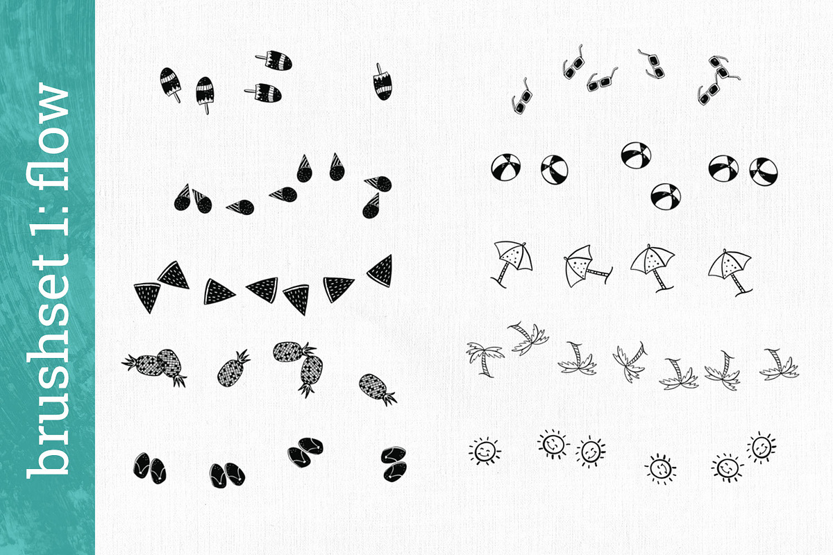 Summer Brush Box for Procreate preview 8
