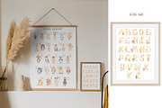Watercolor Animal Alphabet, an Education Illustration by MayaNavits (Thumbnail 6 of 7)